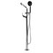 Alfi Brand Polished Chrm Floor mount Tub Filler + Mixer /w Hand Held Shower Head AB2758-PC - alternate 1